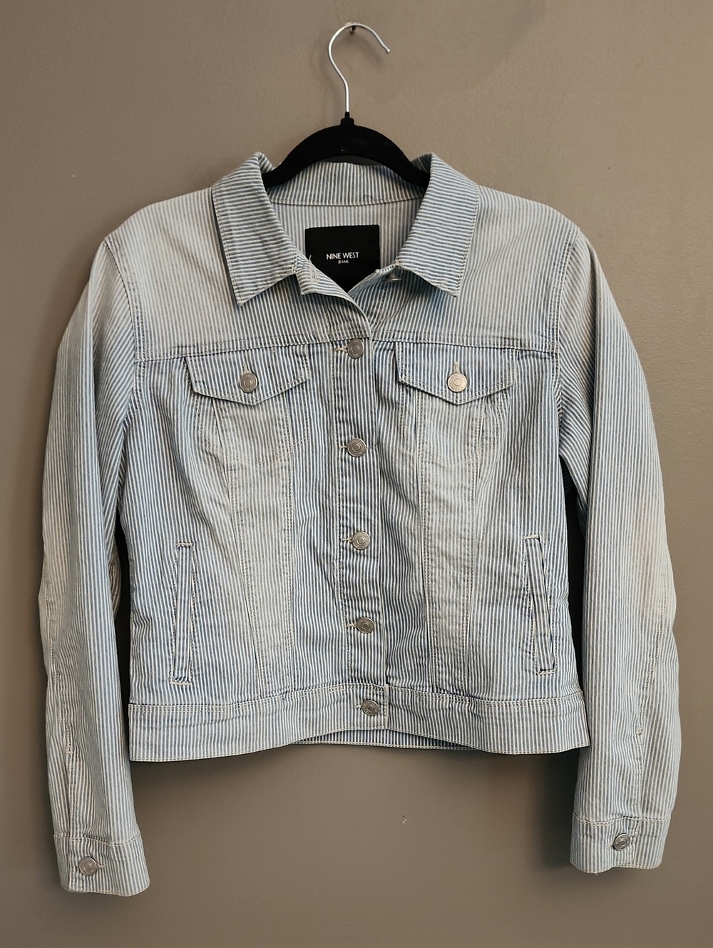 Nine West denim type jacket